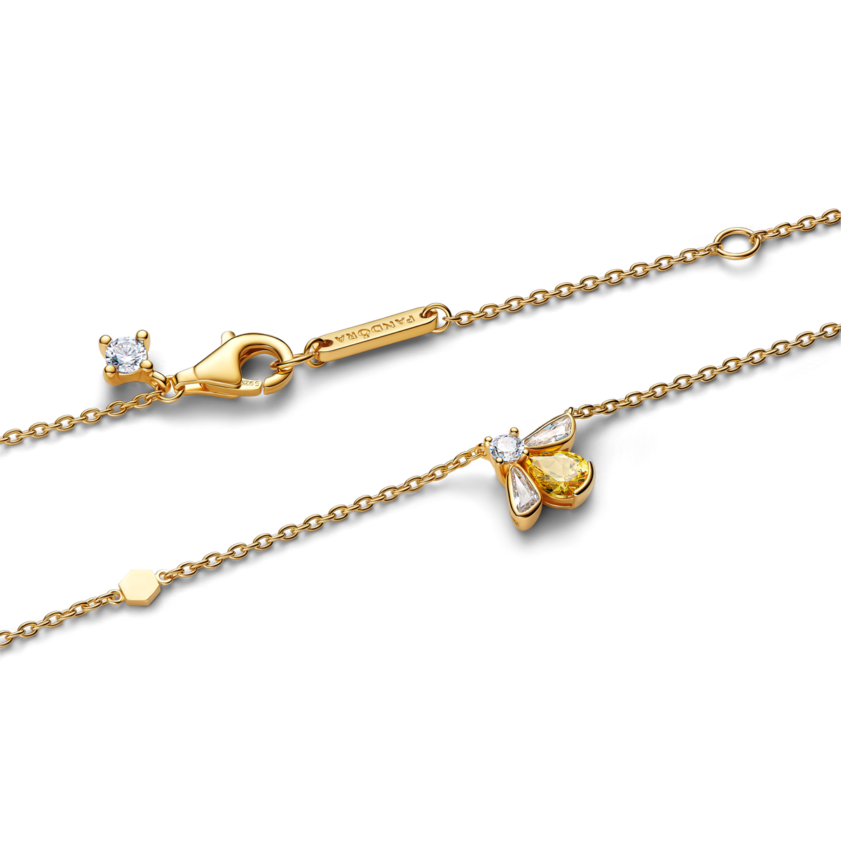 Honey Bee Pendant Necklace