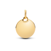 Surfing Round Tag Dangle Charm