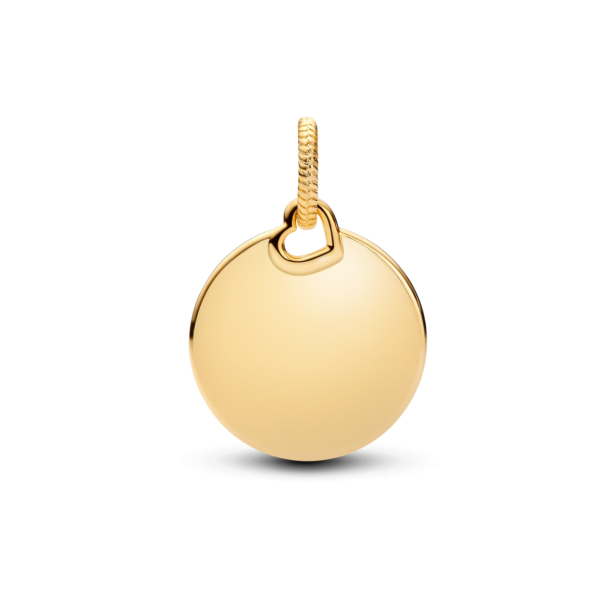Surfing Round Tag Dangle Charm