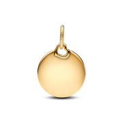 Engravable Round Tag Dangle Charm