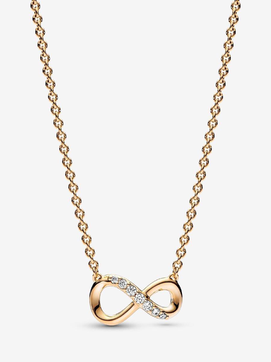 Sparkling Infinity Collier Necklace