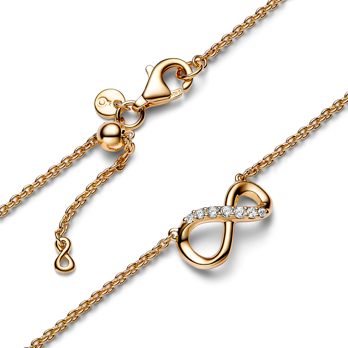Sparkling Infinity Collier Necklace