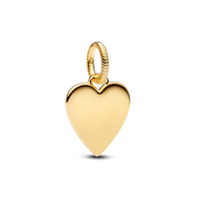 Engravable Heart Tag Pendant Necklace