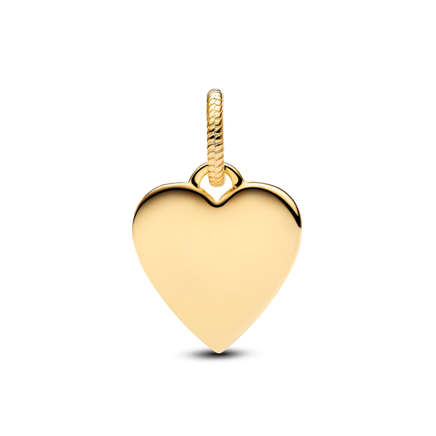 Engravable Heart Tag Pendant
