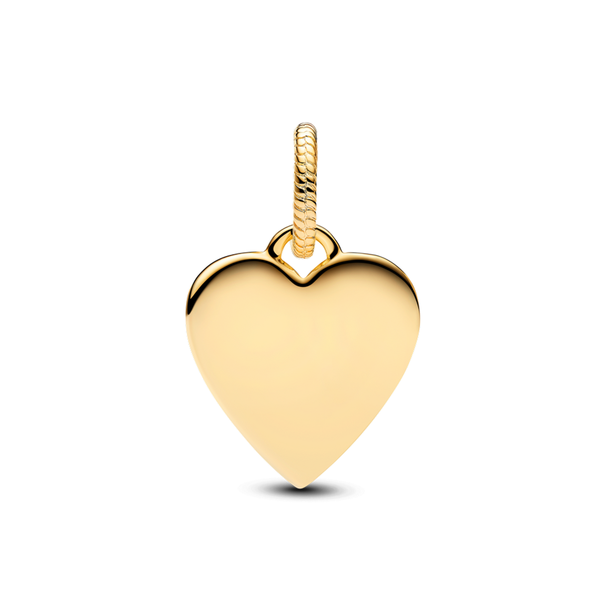 Engravable Heart Tag Pendant 