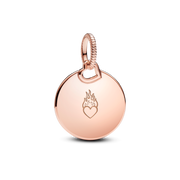 Engravable Round Tag Pendant