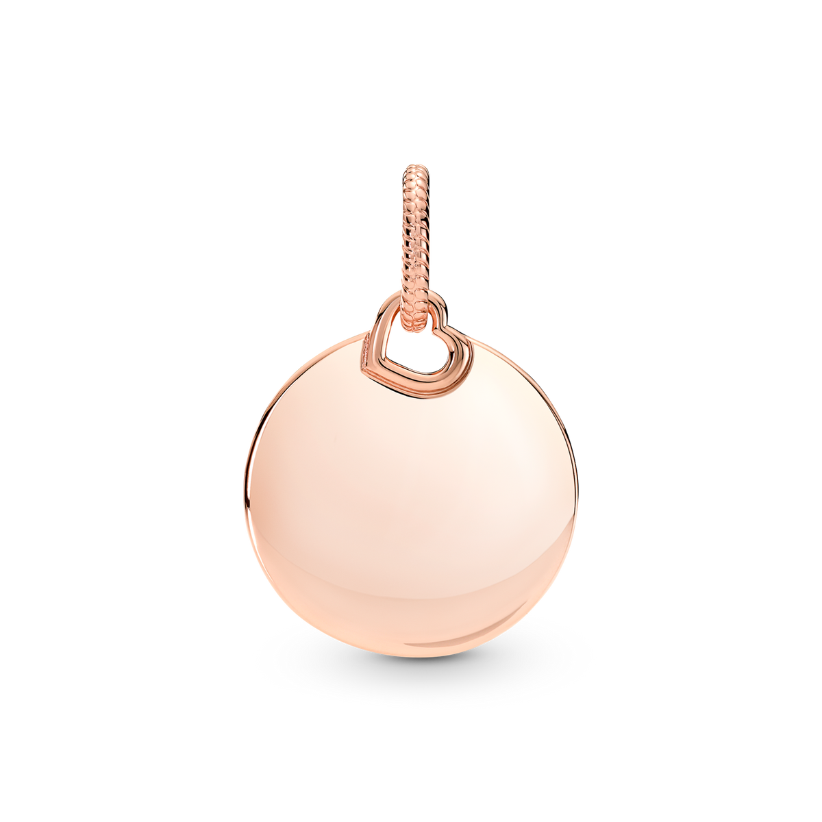 Engravable Round Tag Pendant