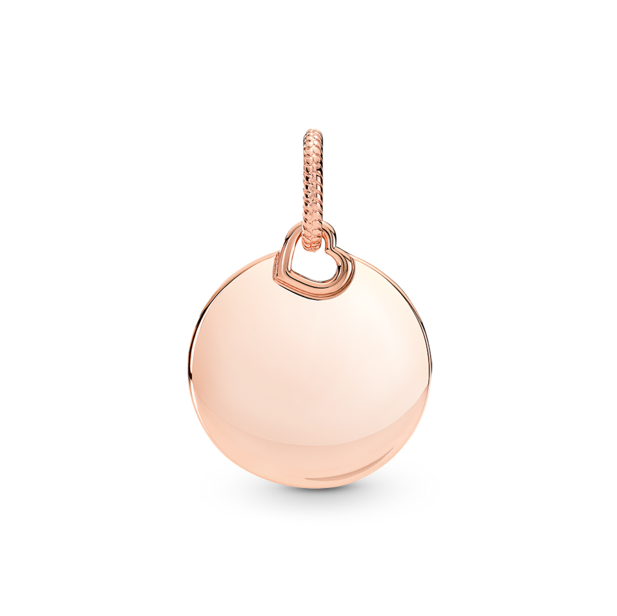 Engravable Round Tag Pendant