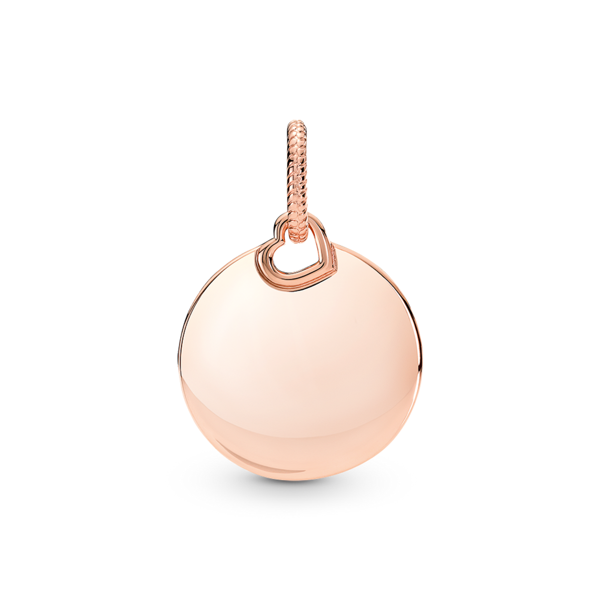 Engravable Round Tag Pendant