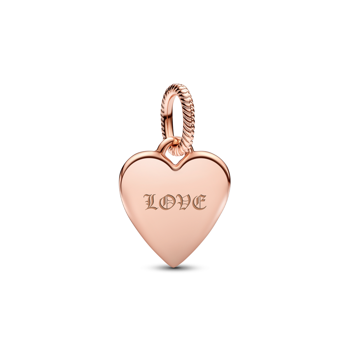 Engravable Heart Tag Pendant