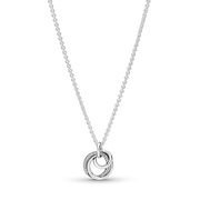 Family Always Encircled Pendant Necklace