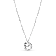 Family Always Encircled Pendant Necklace