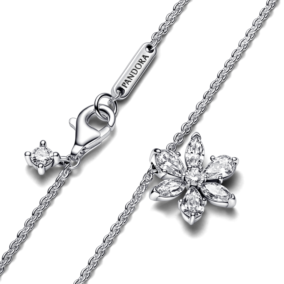 Sparkling Herbarium Cluster Pendant Necklace