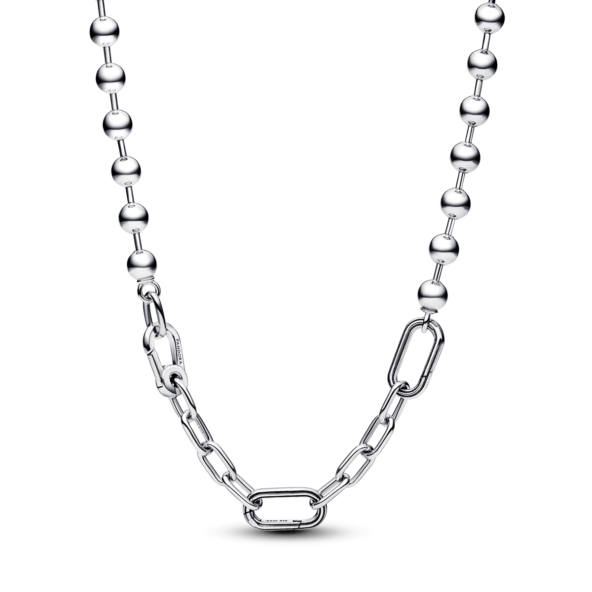 Pandora ME Metal Bead & Link Chain Necklace