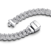 Pavé Cuban Chain Necklace