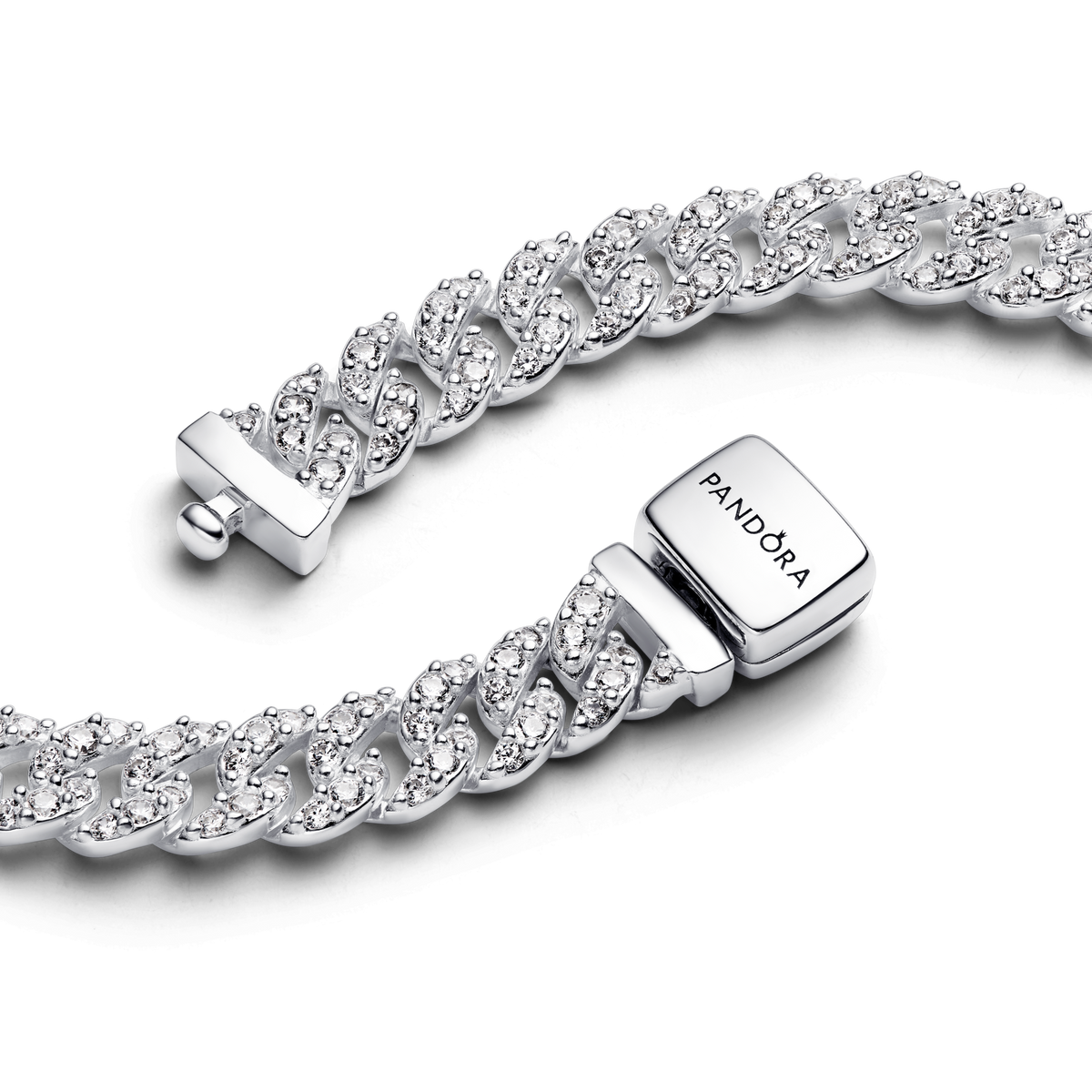 Pavé Cuban Chain Necklace