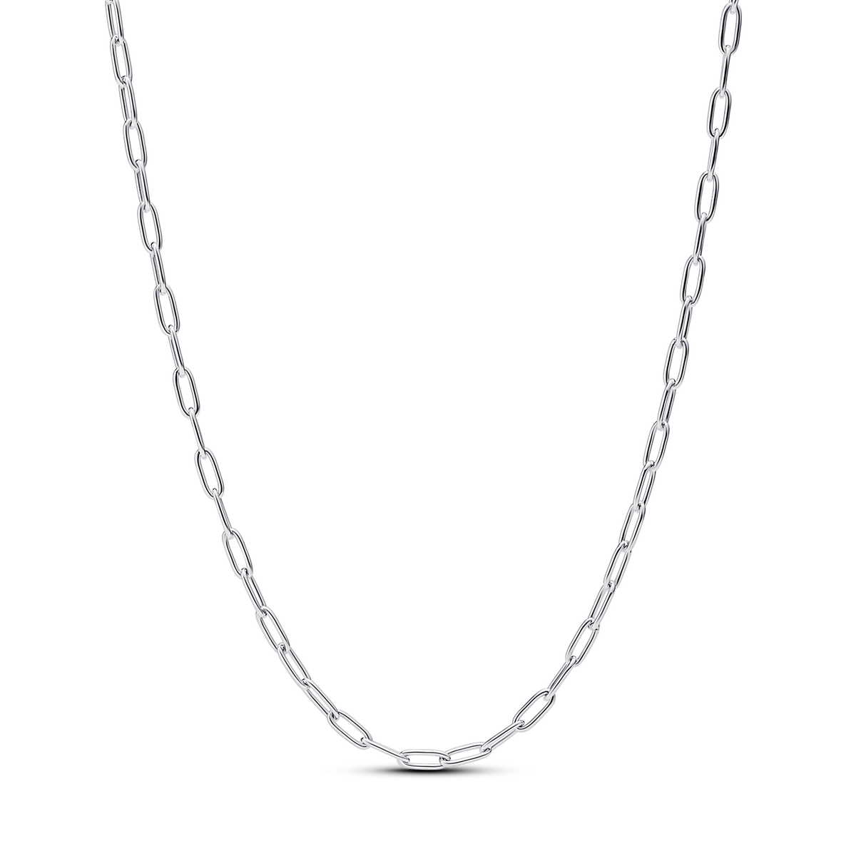 Elongated Link Chain Necklace