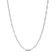 Elongated Link Chain Necklace