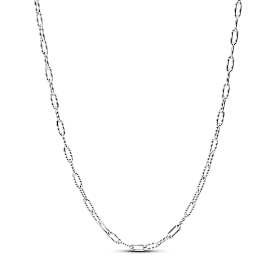 Elongated Link Chain Necklace
