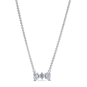 Sparkling Bow Necklace