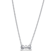 Sparkling Bow Necklace