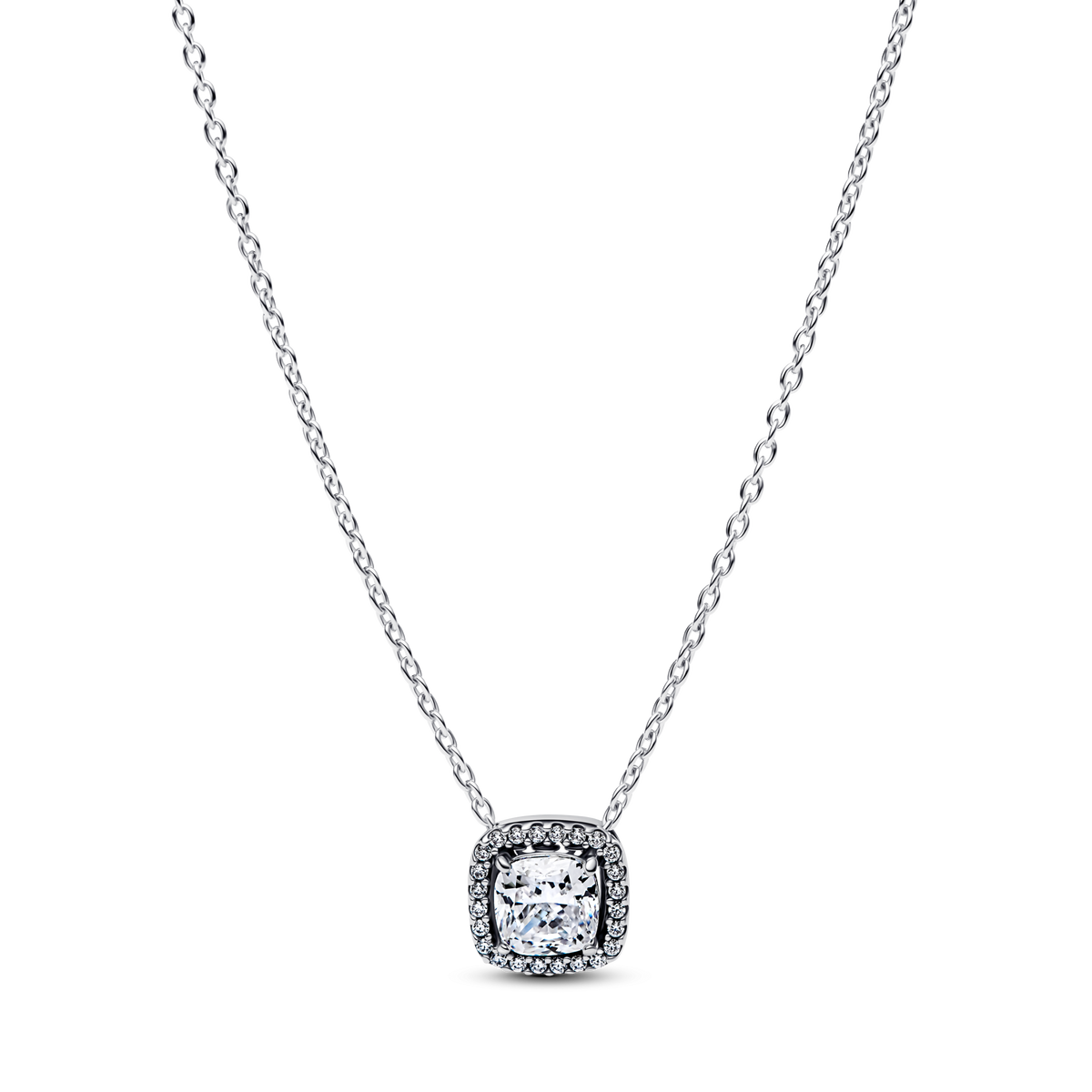 Halo Pendant Collier Necklace