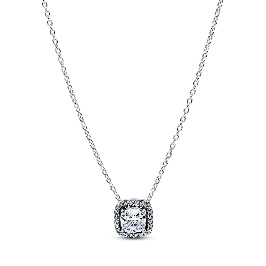 Halo Pendant Collier Necklace