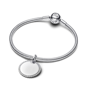 Engravable Round Tag Pendant