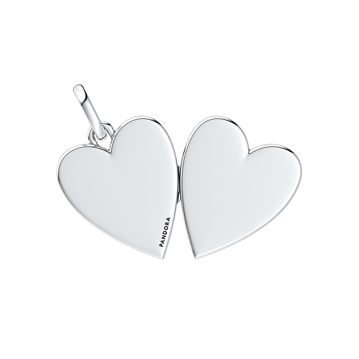 Engravable Openable Heart Tag Pendant