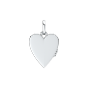 Engravable Openable Heart Tag Pendant