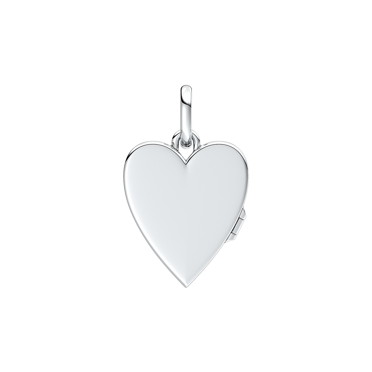 Engravable Openable Heart Tag Pendant