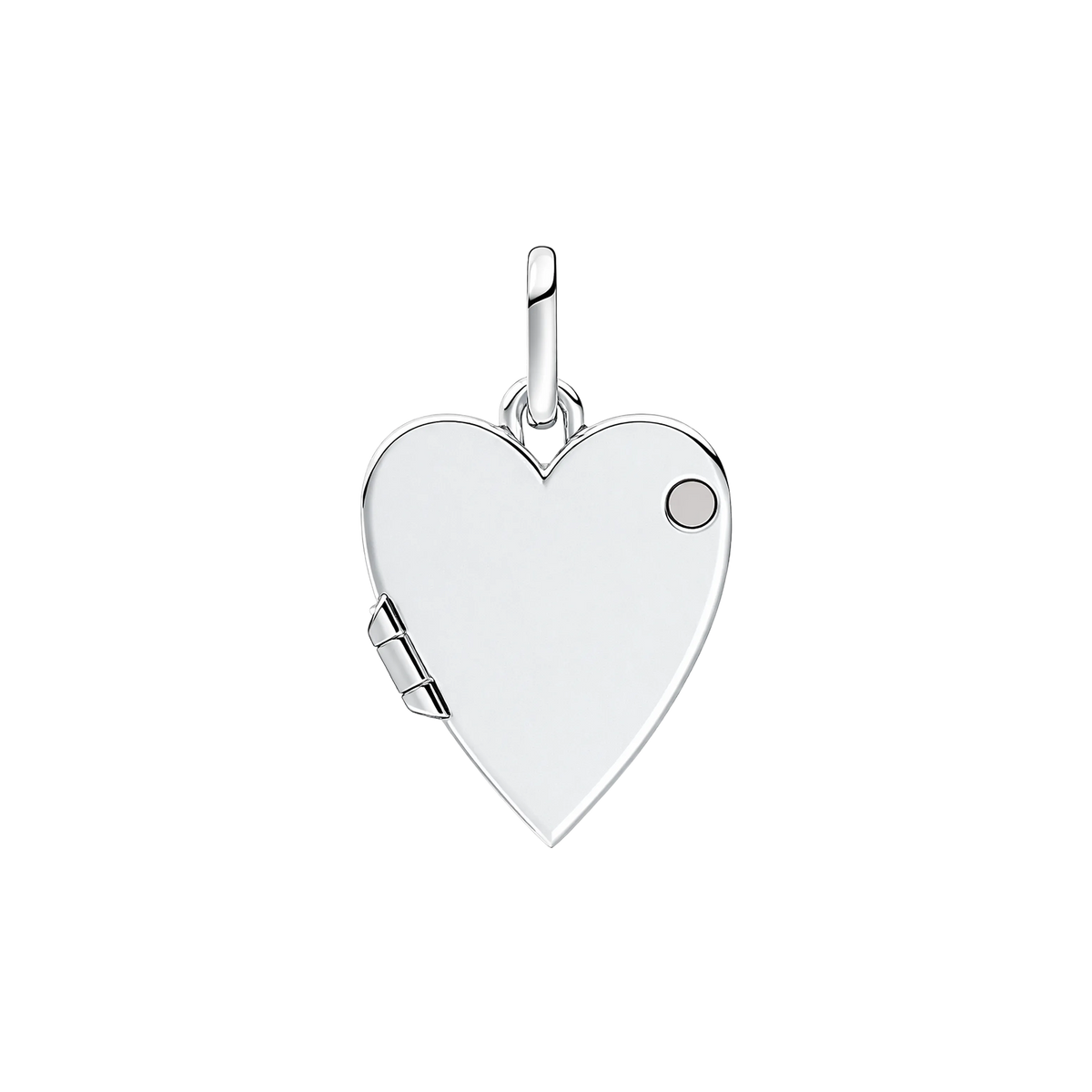 Engravable Openable Heart Tag Pendant