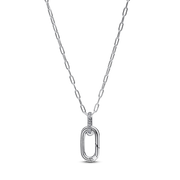 Openable Link Pendant Necklace