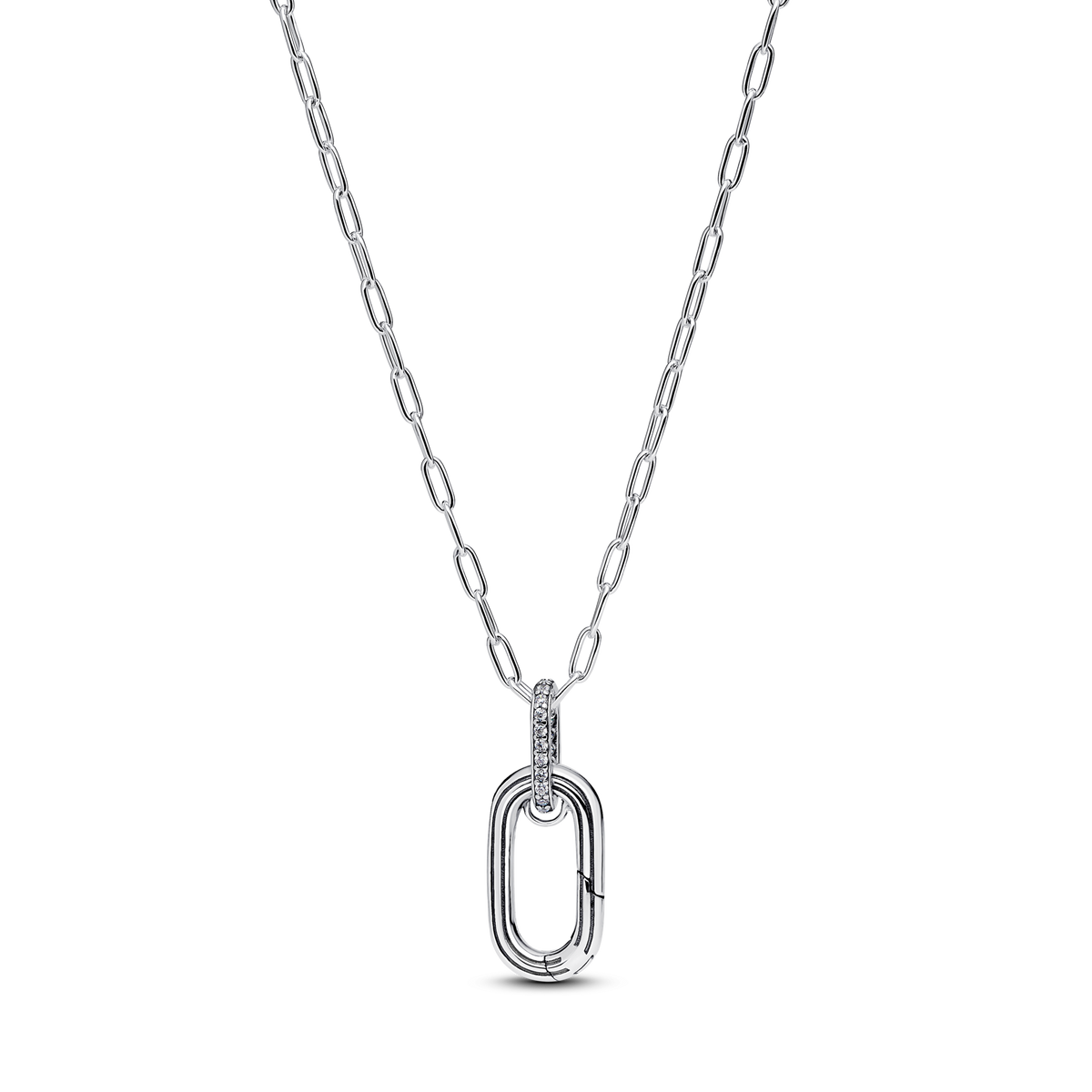 Openable Link Pendant Necklace