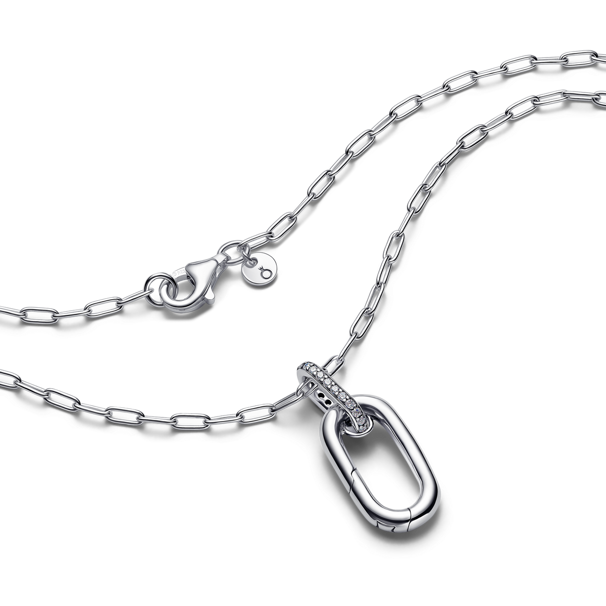 Openable Link Pendant Necklace