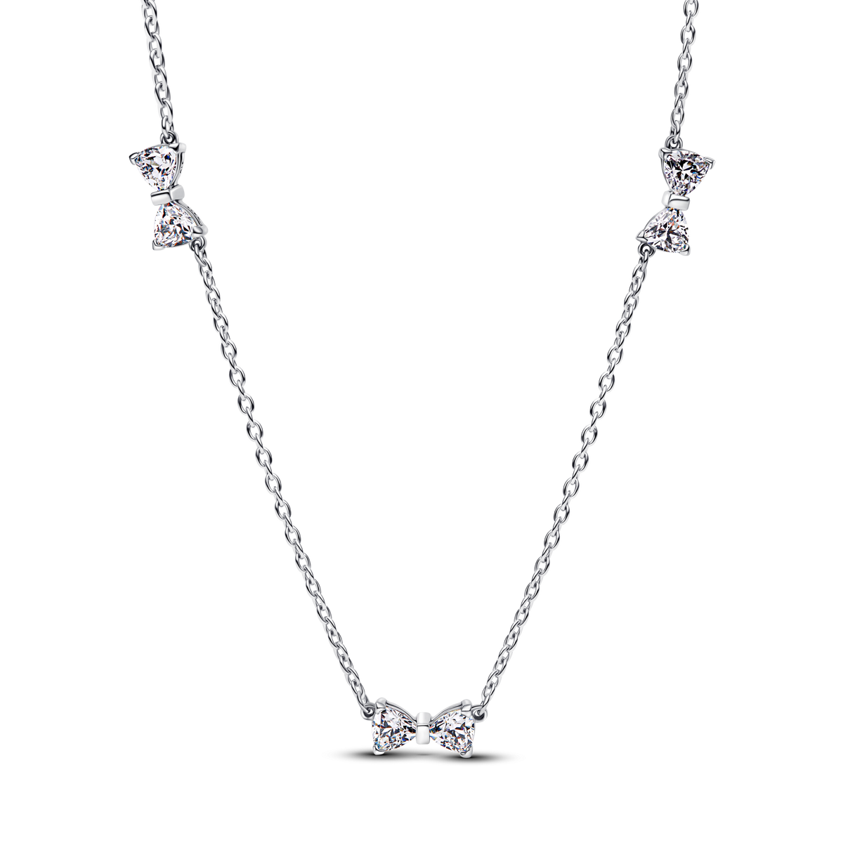 Bow Station Chain Necklace