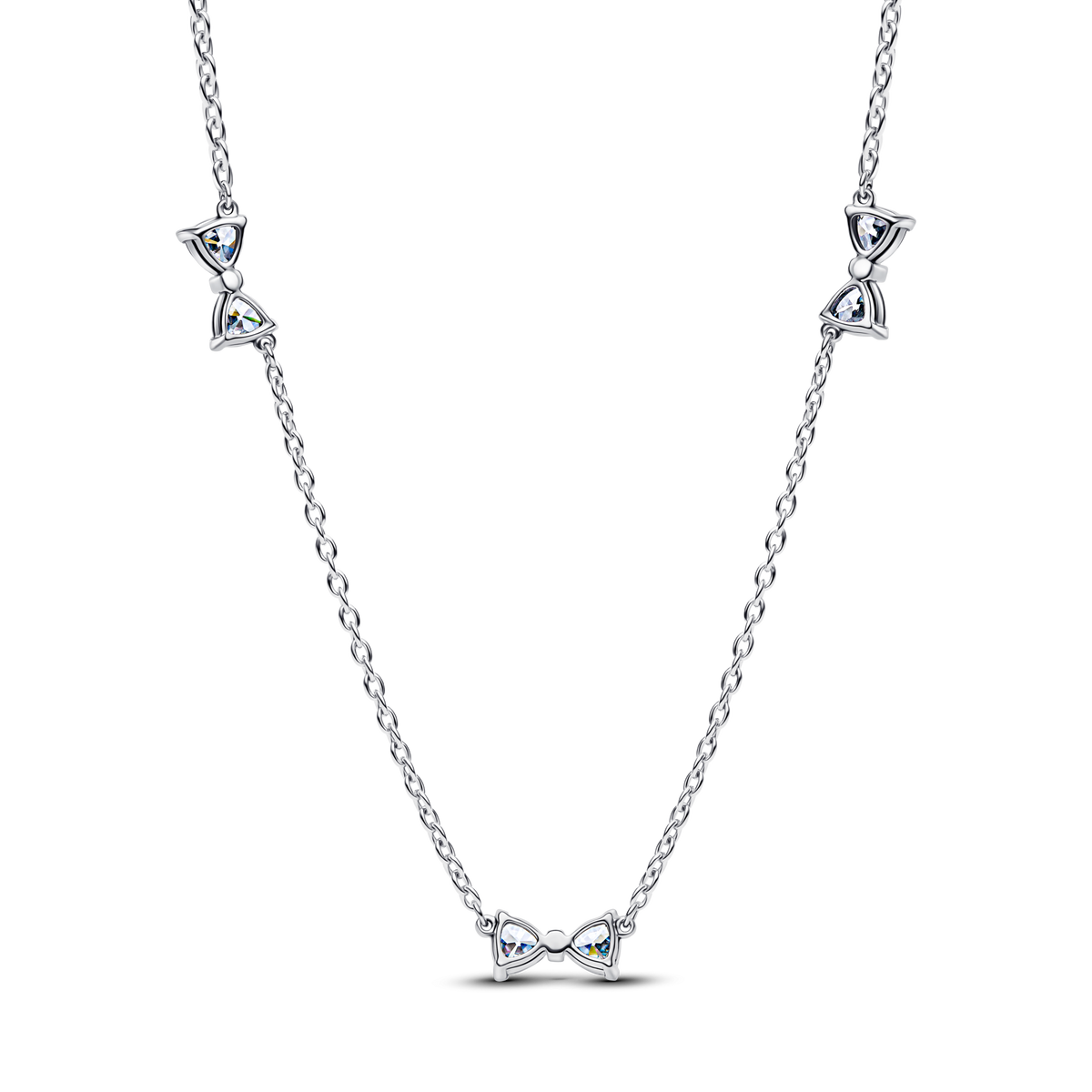 Bow Station Chain Necklace