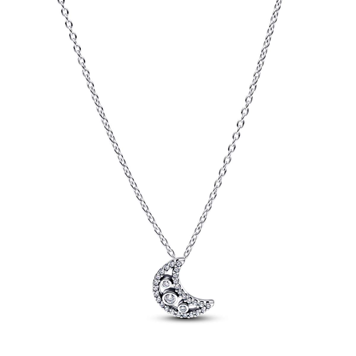Crescent Moon Pendant Necklace