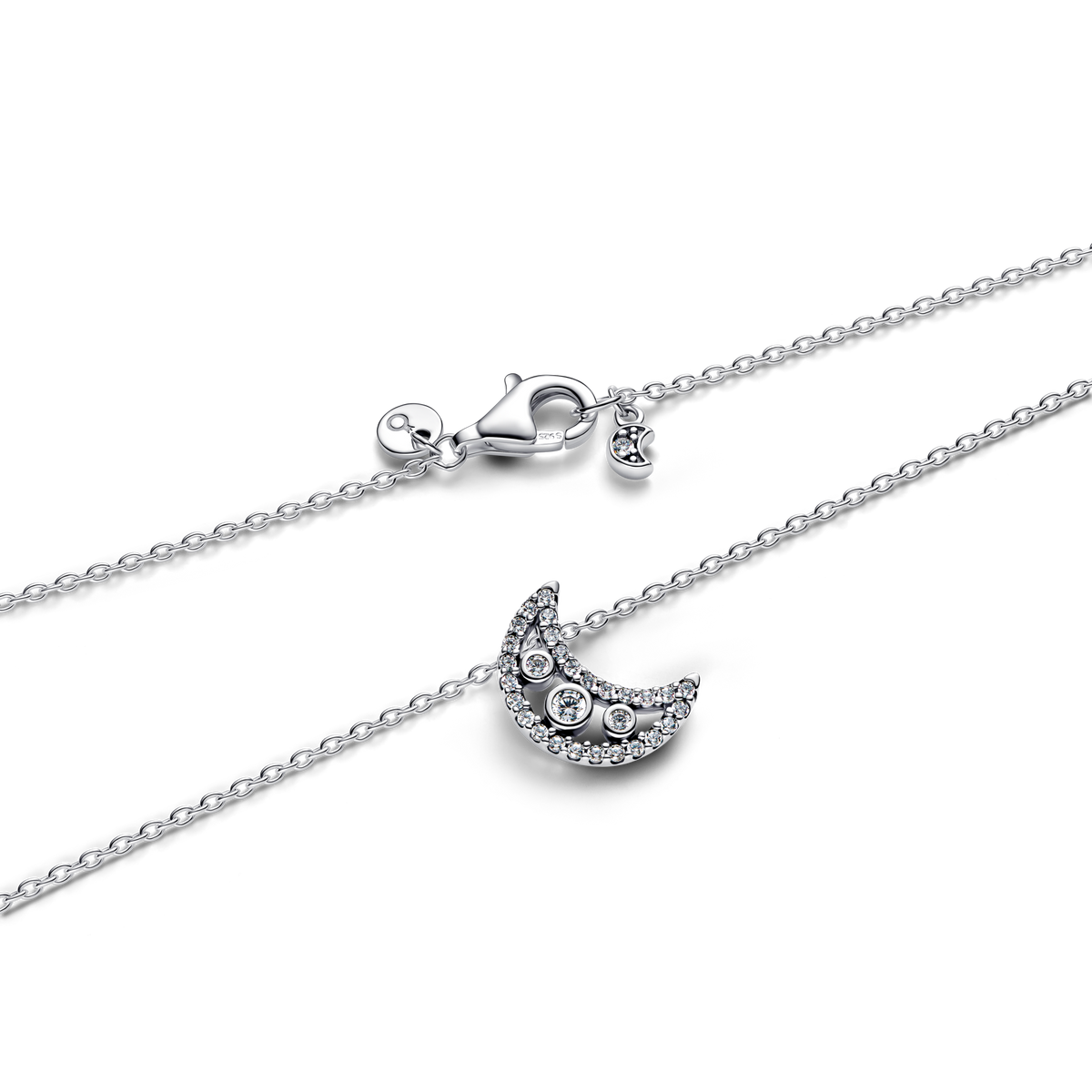 Crescent Moon Pendant Necklace