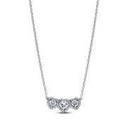 Halo Heart Trilogy Collier Necklace