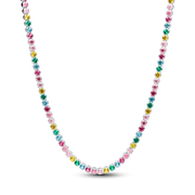 Rainbow Tennis Necklace & Bracelet Set