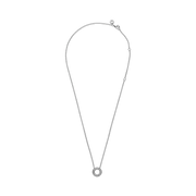 Pandora Logo Pavé Circle Collier Necklace