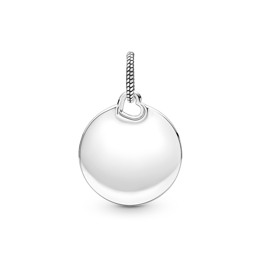 Engravable Round Tag Pendant
