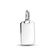 Engravable Rectangle Tag Pendant
