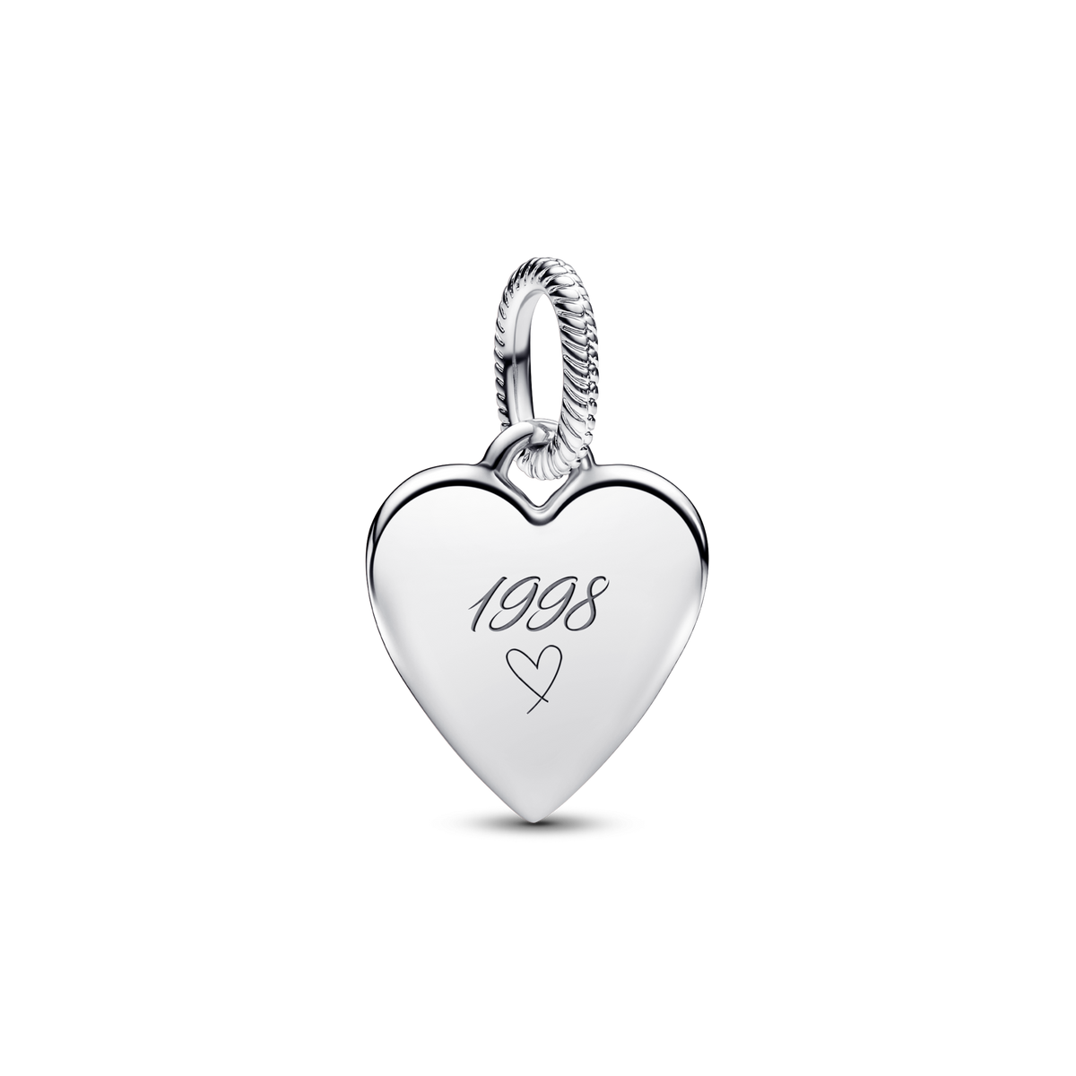 Engravable Heart Tag Pendant