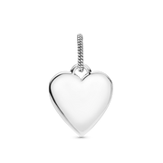 Engravable Heart Tag Pendant