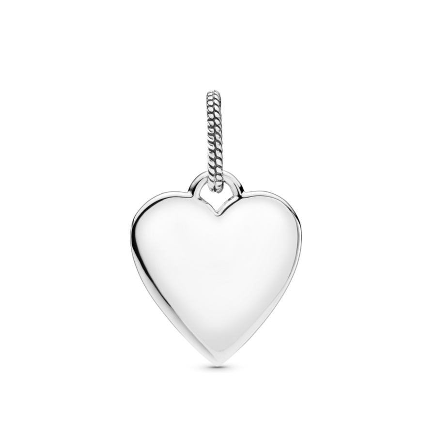 Engravable Heart Tag Pendant