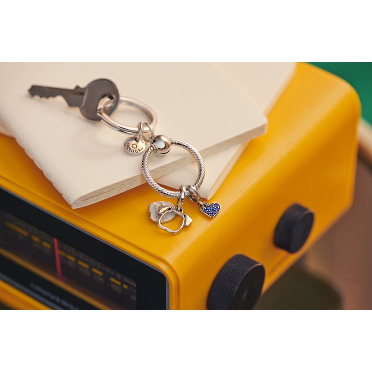 Pandora Moments Charm Key Ring