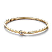 Pandora Infinite Lab-grown Diamond Bracelet and Ring Set 0.50 carat tw 14k Gold