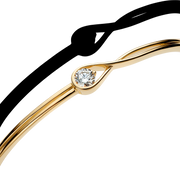 Pandora Infinite 14k Gold Lab-grown Diamond Bangle